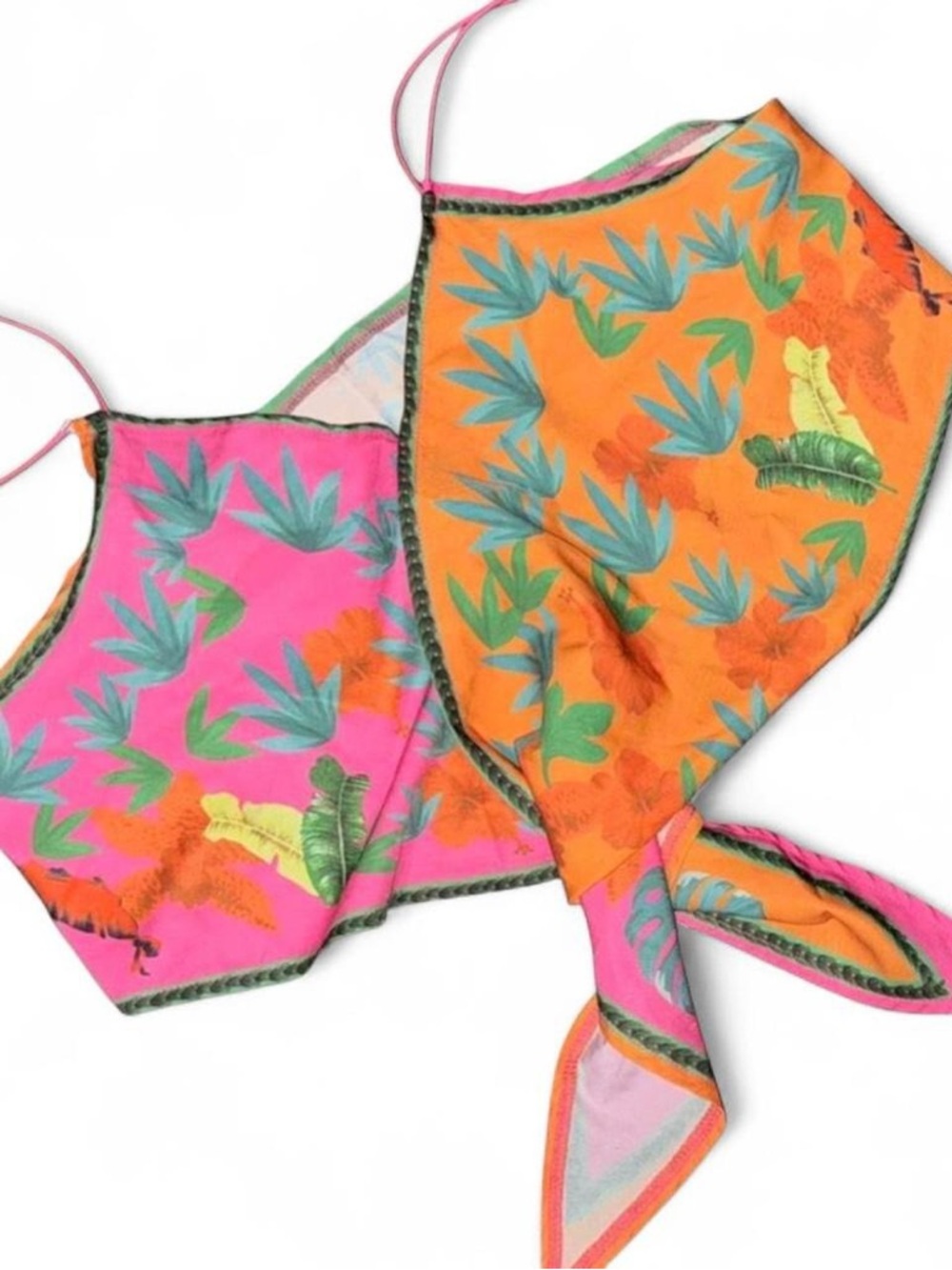 Tropical Wrap Top